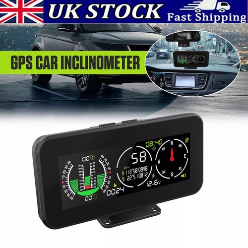 Car gps digital inclinometer - gps,