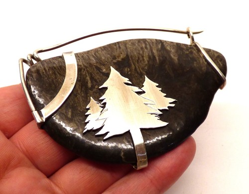 Vintage huge nordic silver - vintage,