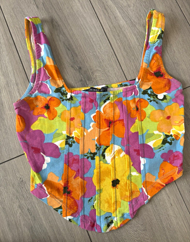 Primark floral corset - floral, top