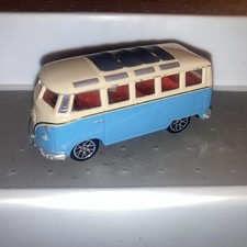 Volkswagen Microbus - Realtoy -blue/cream red interior loose fair/good condition