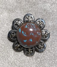 Victorian Saphiret Button