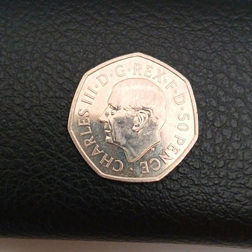 50p 2022 charles - 50p,