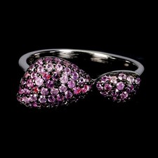 925 Sterling Silver Ring Pink