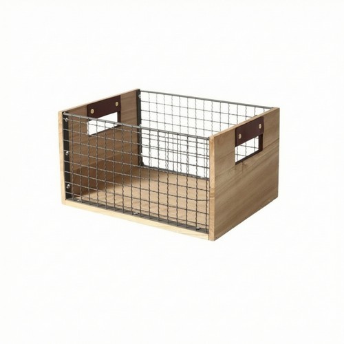 Wire storage basket with - storage,