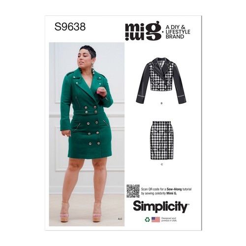 Simplicity 9638 sewing pattern - simplicity,
