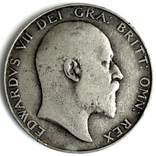 Edward vii half crown 1907 - vii,