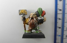 DWARF COMMAND LEADER / CHAMPION Metal Dwarfs Army Marauder Warhammer 1990s 12