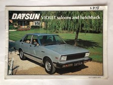 Datsun Violet Brochure 1979