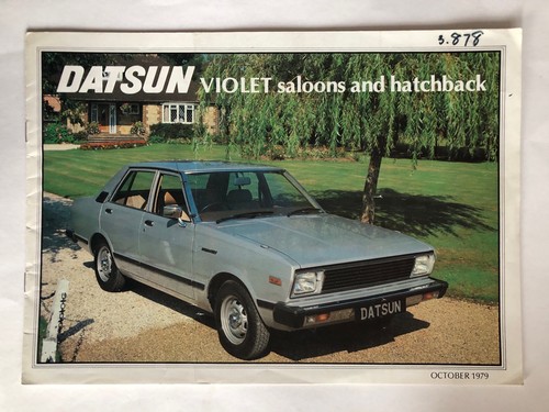 Datsun violet brochure - datsun,