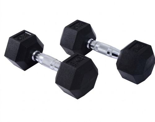 Hex dumbbells pair 2x5kg - pair,