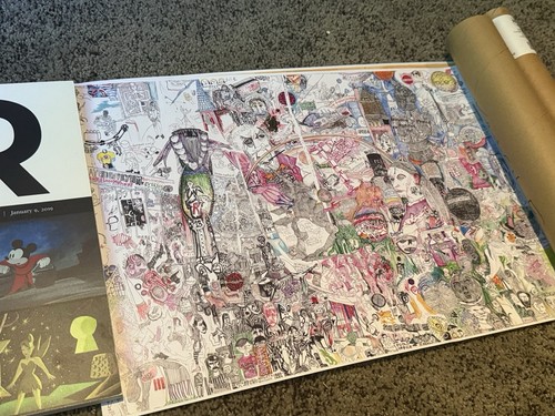 Nick blinko signed print rare - signed,