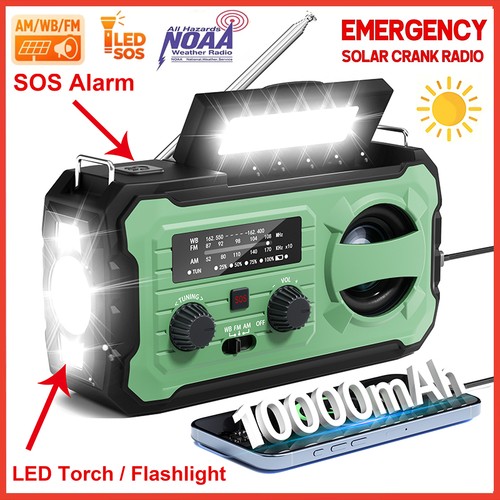 Emergency solar hand crank - solar,