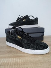 Puma Suede Black Hairy