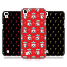LIVERPOOL FC LFC CREST & LIVER BIRD PATTERNS HARD BACK CASE FOR LG PHONES 2