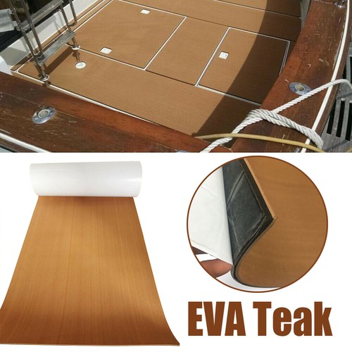 Faux teak eva foam boat - foam,