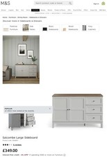 M&S Salcombe Large Sideboard