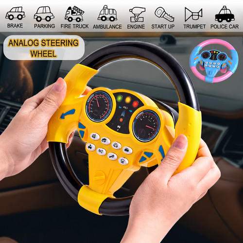 Kids steering wheel toy - kids,