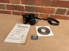 Fujifilm Finepix S602 Zoom Digital Camera + CD Manual & SD Card Working