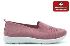 Womens Slip On Pumps Ladies