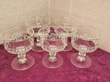 5x Vintage Sundae Glasses –