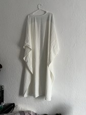 Half White batwing  Abaya