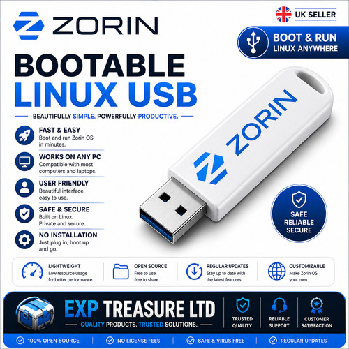 Zorin bit linux usb - 64-bit,