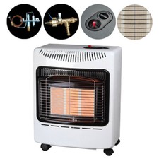 Portable 4.2Kw Calor Gas Heater Cabinet Butane Home Fire Regulator&Hose Included