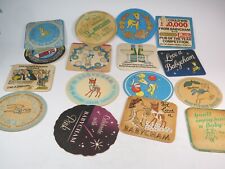 COLLECTABLE BREWERIANA Babycham Beer Mats/Coasters 1960s 1970s SELECTION
