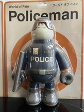 Policeman 2 “World of Pain” by James Jarvis - Amos Toys Figure with Art Card