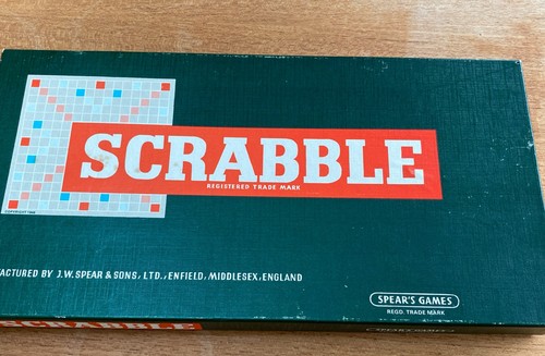 Vintage 1955 scrabble - 1955,