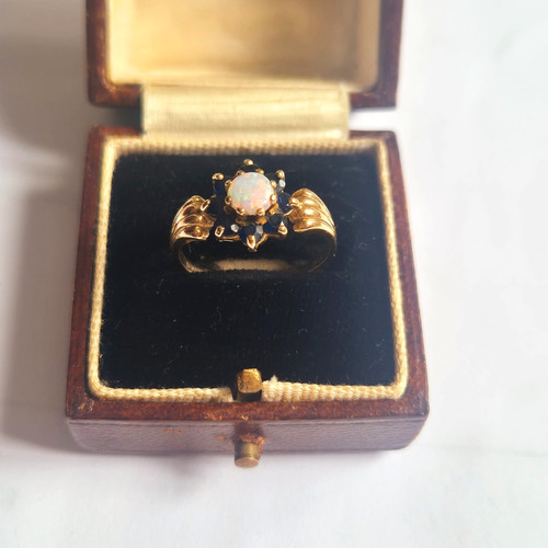 9ct gold vintage opal and - 9ct,