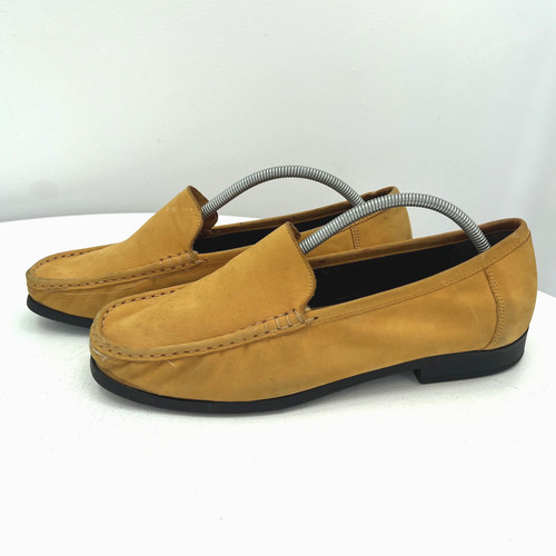 Clarks shoes yellow - shoes, mustard