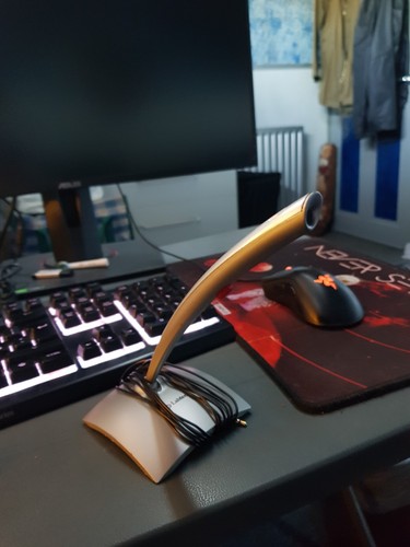Retro style desk mic - retro, labtec