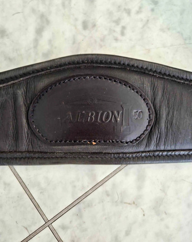 Albion havana girth leather - girth,