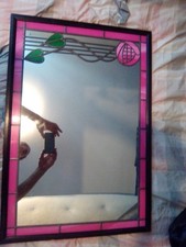 Large Charles Rennie Macintosh Stylish Mirror