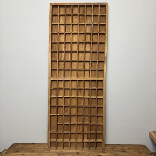 Vintage wooden printers tray - printers,