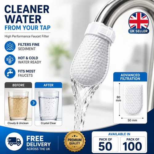 100 pcs faucet water filter - pcs,