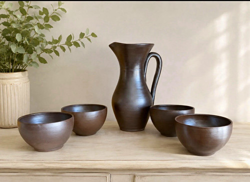 Vintage hand thrown studio - hand,