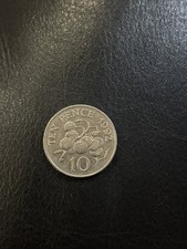 1992 Bailiwick of Guernsey 10p