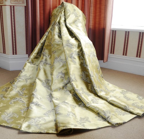 Luxury antique gold damask - antique,