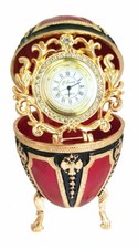 Fabergé Red-Black Egg Copy -