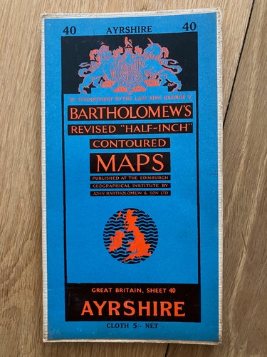 Vintage bartholomew ayrshire - bartholomew,