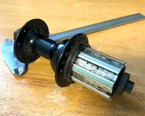 Campagnolo rear hub black - rear, hub,