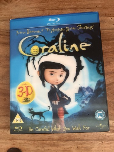 Coraline blu ray - &, 3d