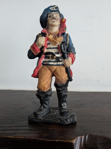 Vintage pirate figurine - figurine, with