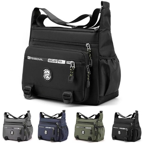 Mens multi pockets cross - pockets,