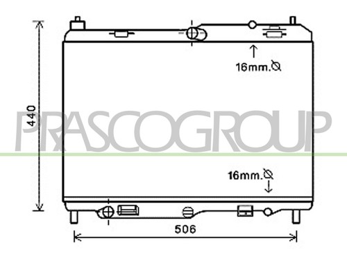 Fits nissan micra radiator - micra,