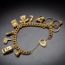 Women 9ct Gold Britain Chunky