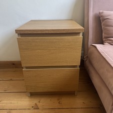 IKEA Malm Bedside Table