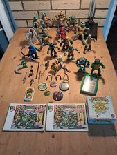 Collection Of Teenage Mutant Ninja Turtles Figures Plus More 1989/90 2012/13